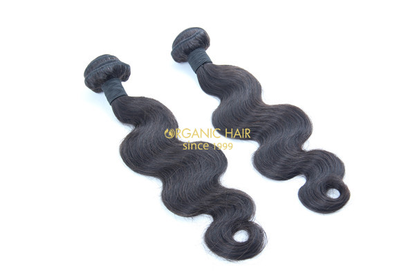 Brazilian curly human hair extensions